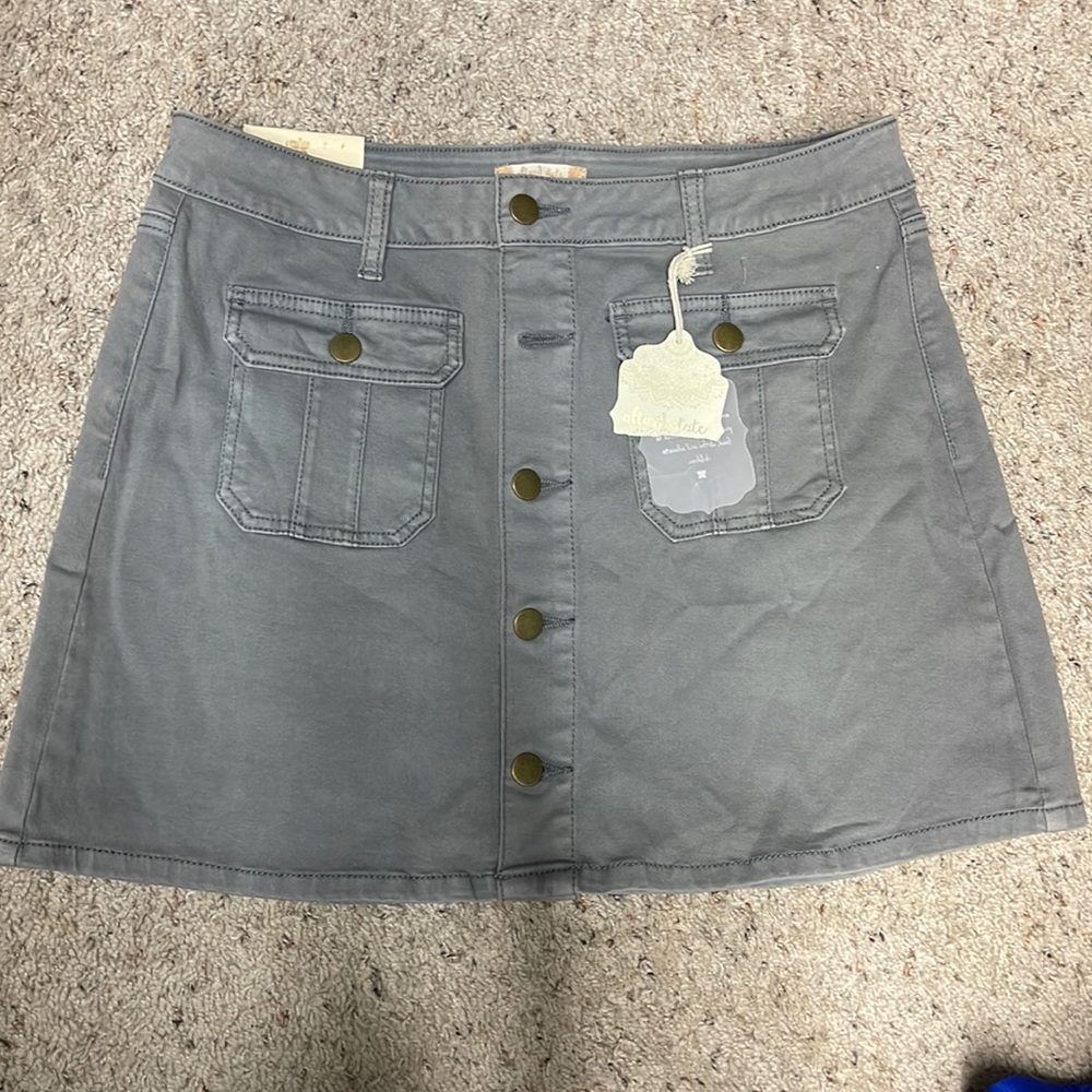 Altar’d State skirt - gray - Size M